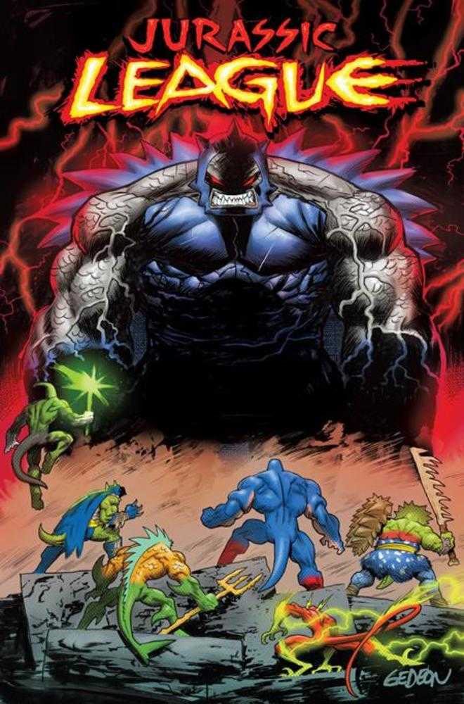 Jurassic League #6 (Of 6) Cover B Juan Gedeon Card Stock Variant | Odin's Place