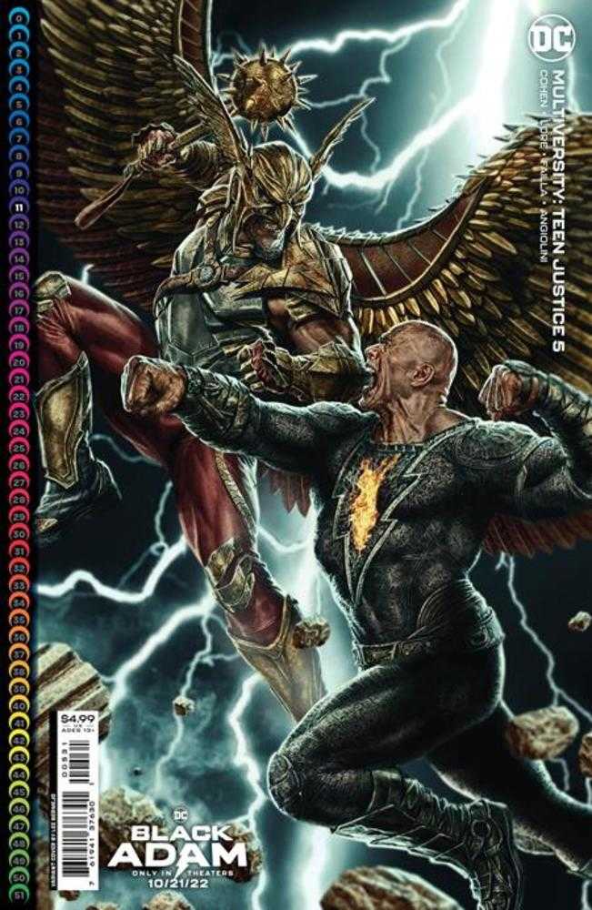 Multiversity Teen Justice #5 (Of 6) Cover C Lee Bermejo Black Adam Movie Card Stock Variant | Odin's Place