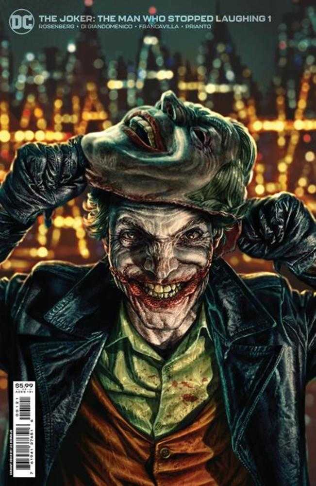 Joker The Man Who Stopped Laughing #1 Cover B Lee Bermejo Variant | Odin's Place
