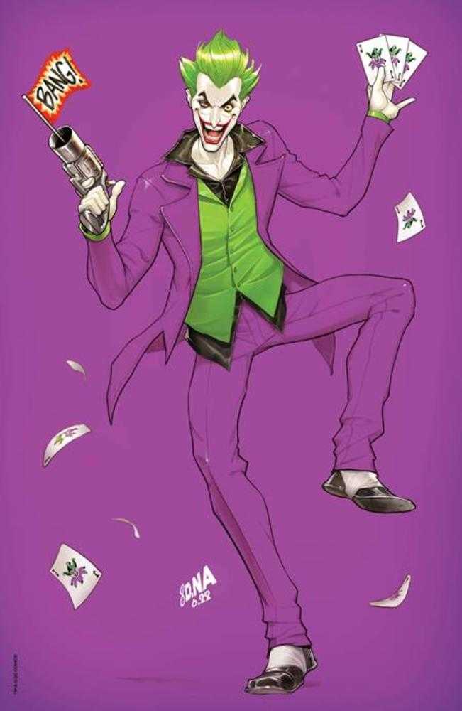 Joker The Man Who Stopped Laughing #1 Cover D David Nakayama Madness Foil Variant | Odin's Place
