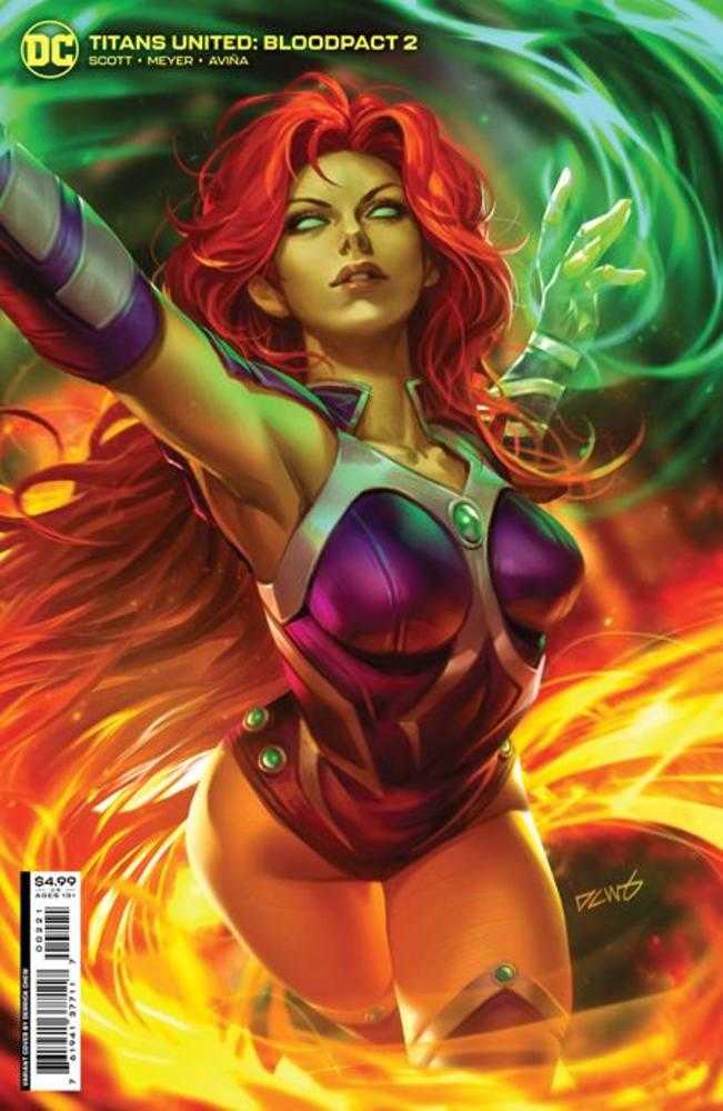 Titans United Bloodpact #2 (Of 6) Cover B Derrick Chew Card Stock Variant | Odin's Place