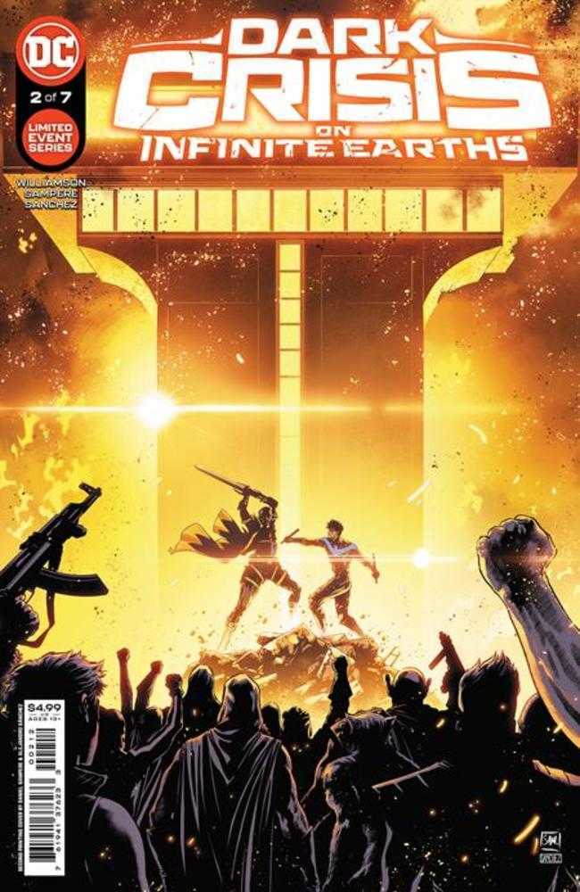 Dark Crisis On Infinite Earths #2  Second Printing Cover A Daniel Sampere | Odin's Place
