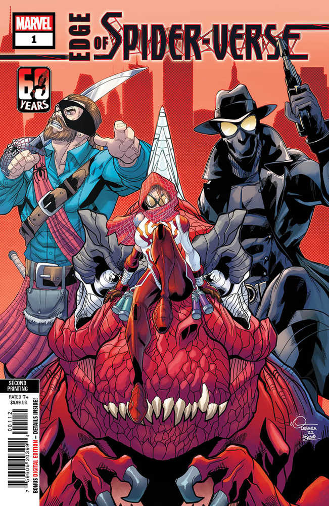 Edge Of Spider-Verse #1 (Of 5) 2ND Printing Lubera Variant | Odin's Place