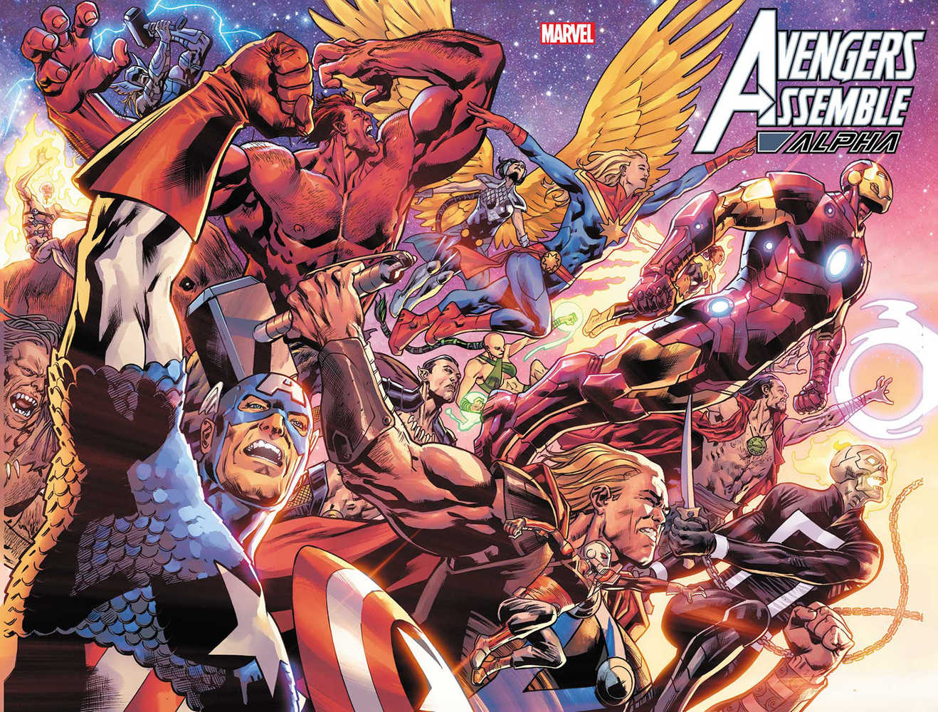 Avengers Assemble Alpha #1 Hitch Wrpad Cover | Odin's Place