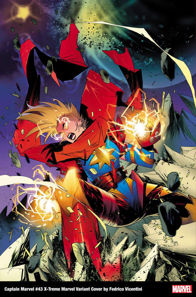 Captain Marvel #43 Vicentini X-Treme Marvel Variant | Odin's Place