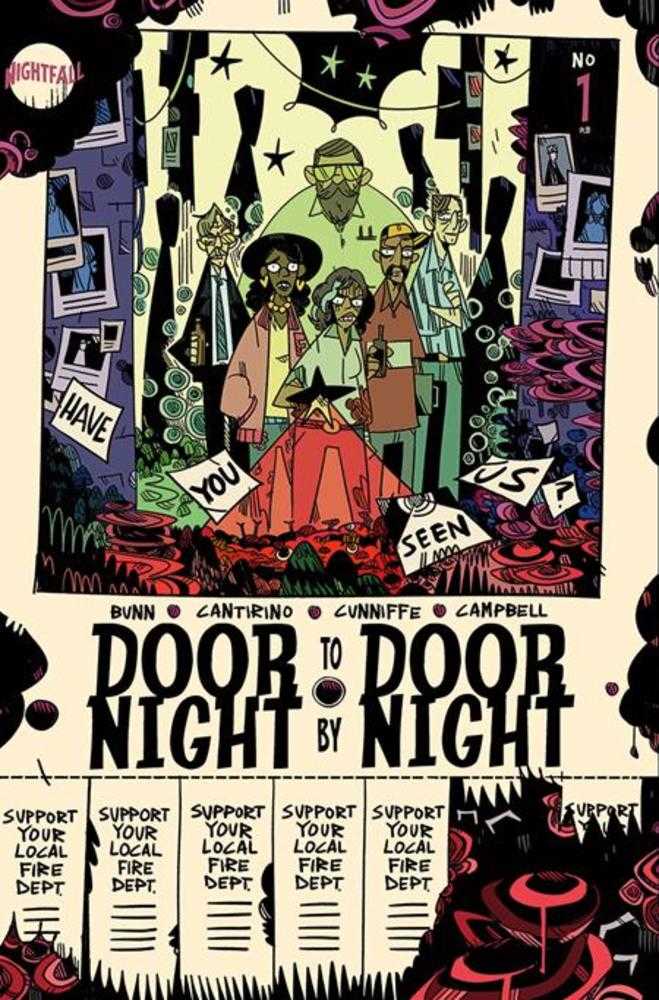 Door To Door Night By Night #1 Cover C Inc 1:5 Marie Enger Variant | Odin's Place