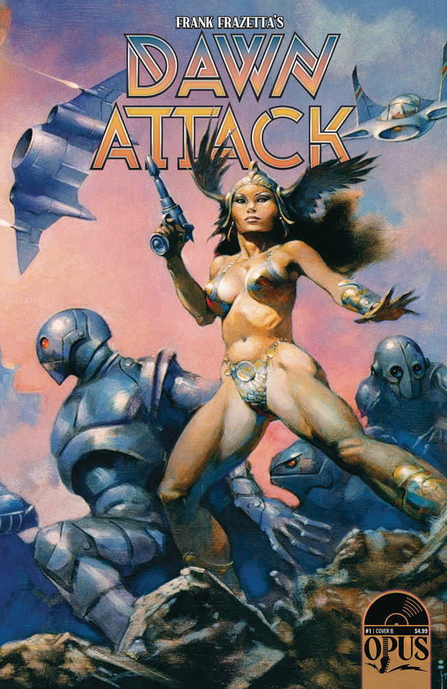 Frank Frazettas Dawn Attack #1 (Of 5) Cover B Frazetta | Odin's Place