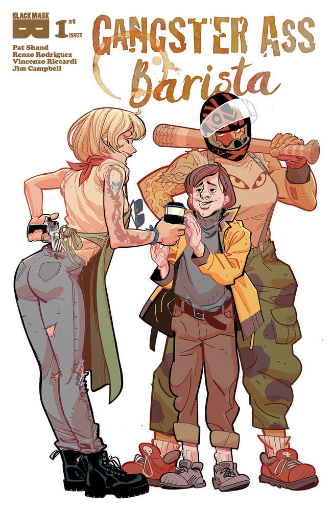 Gangster Ass Barista #1 Cover A Hughes & Cramb (Mature) | Odin's Place