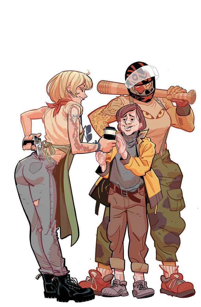 Gangster Ass Barista #1 Cover B Conor Hughes Foil Variant (Mature) | Odin's Place