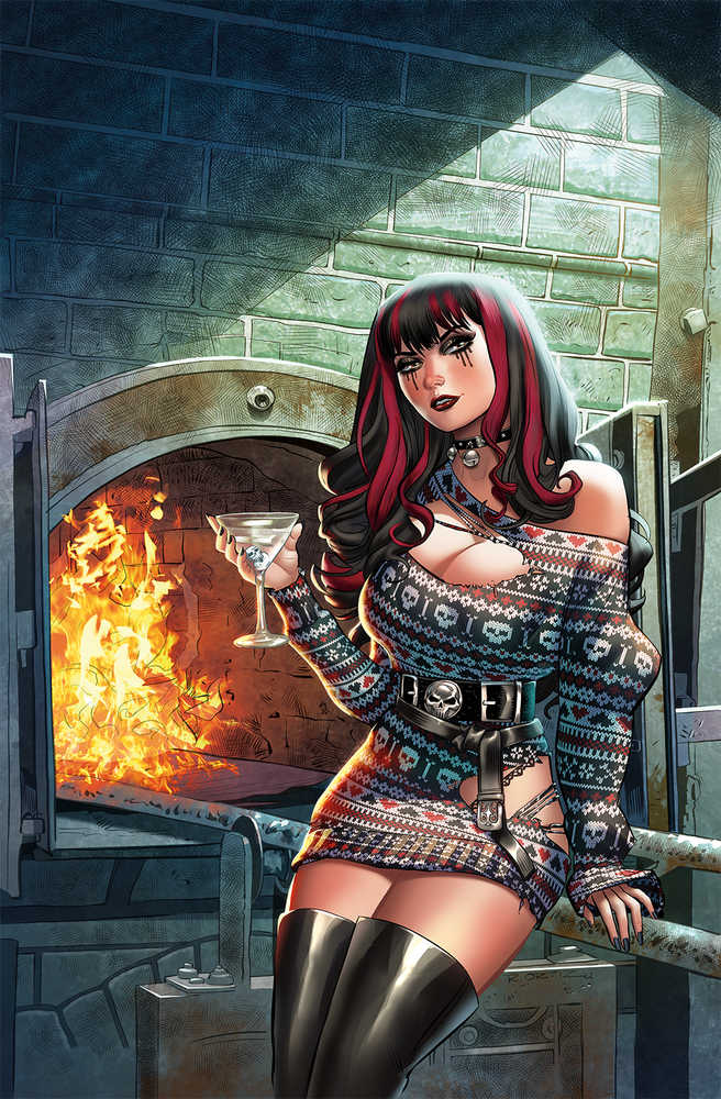 Grimm Fairy Tales 2022 Holiday Pinup Special Cover D Ortiz | Odin's Place