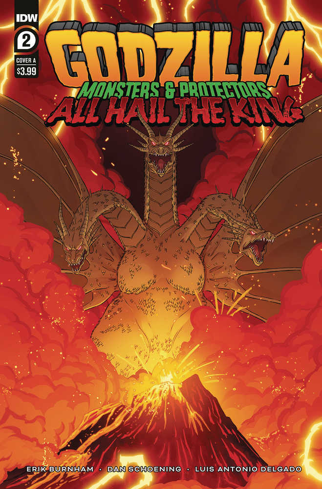 Godzilla Monsters & Protectors All Hail King #2 Cover A Schoen | Odin's Place