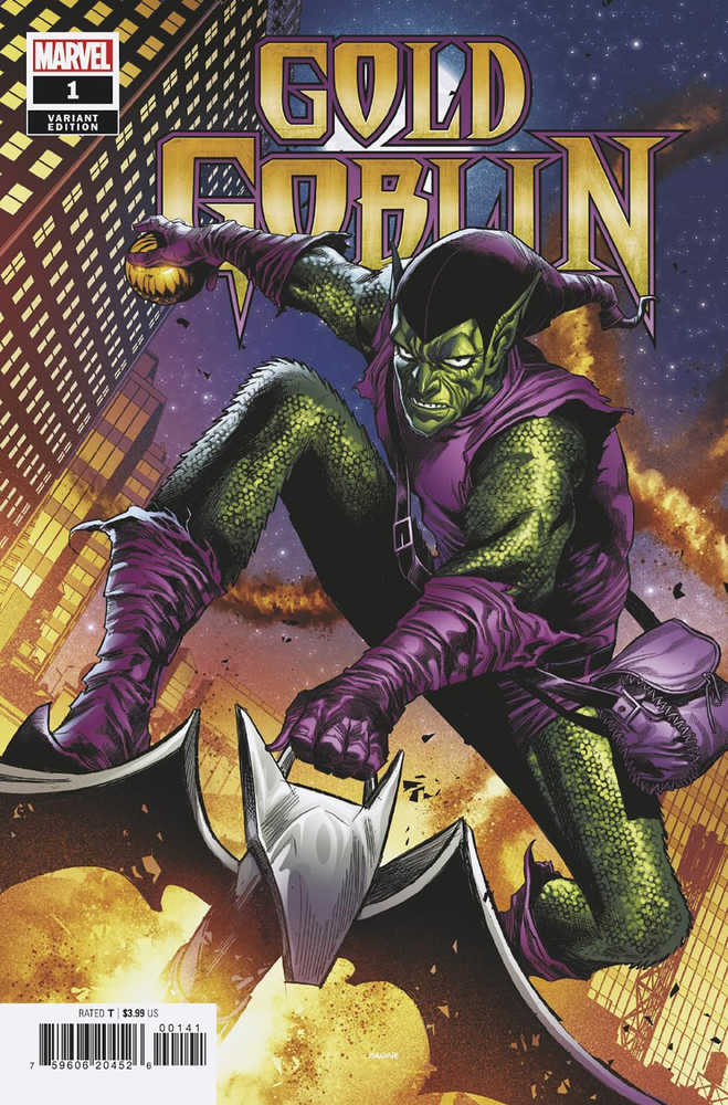 Gold Goblin #1 (Of 5) Chechetto Green Variant | Odin's Place