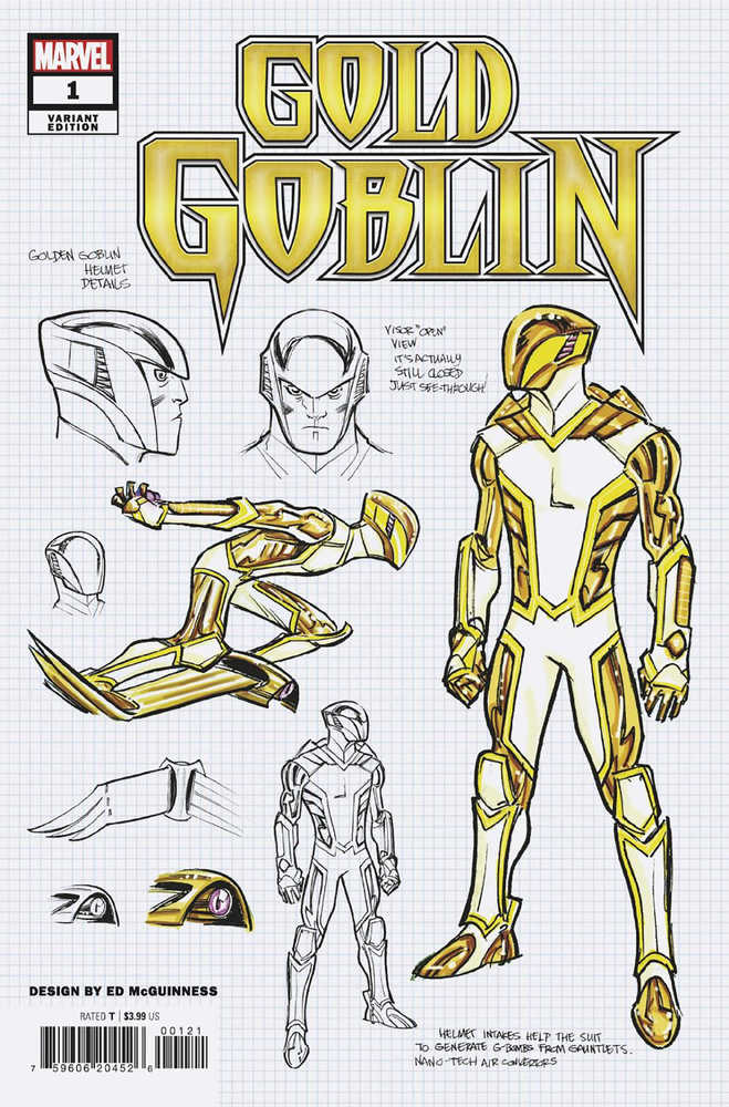 Gold Goblin #1 (Of 5) 25 Copy Variant Edition Mcguinness Design Variant | Odin's Place