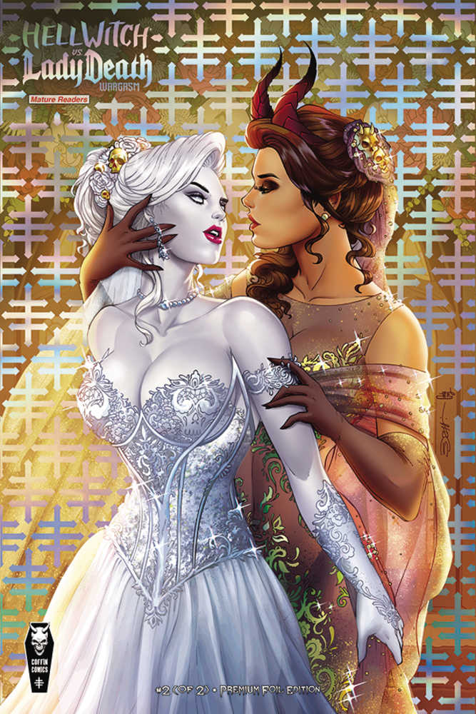 Hellwitch vs Lady Death Wargasm #2 (Of 2) Cover C Prem Foil Su | Odin's Place
