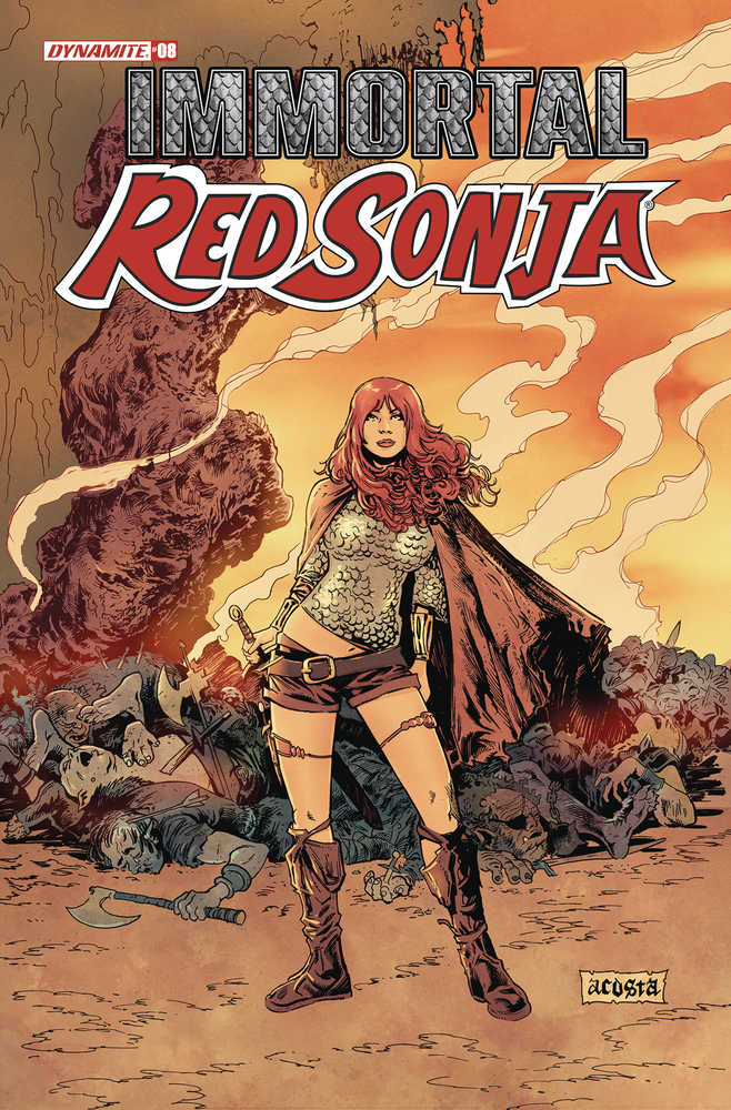 Immortal Red Sonja #8 Cover B Acosta | Odin's Place