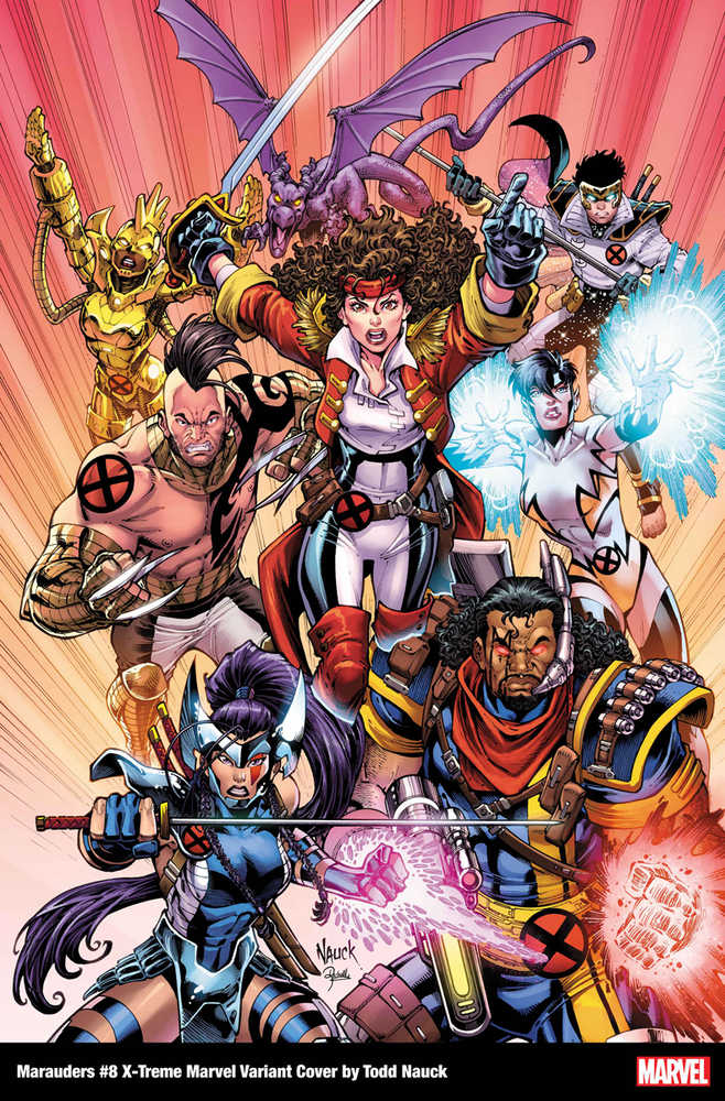 Marauders #8 Nauck X-Treme Marvel Variant | Odin's Place