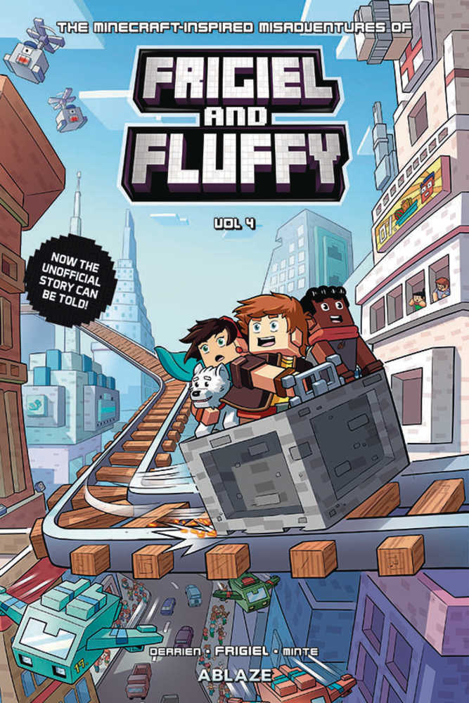 Minecraft Inspired Misadv Of Frigiel & Fluffy Hardcover Volume 04 | Odin's Place