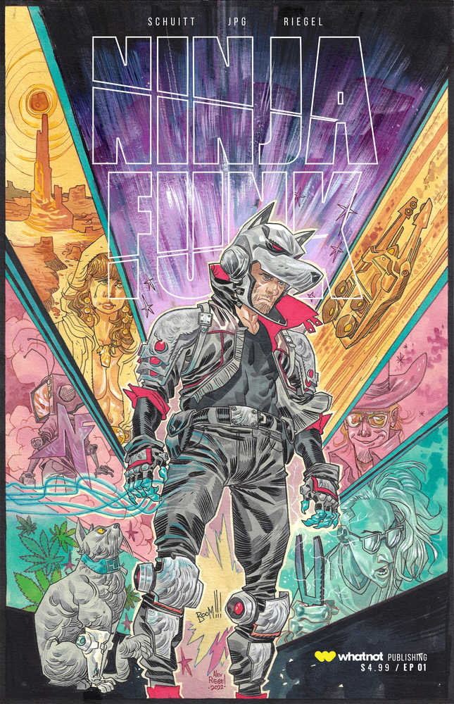 Ninja Funk #1 (Of 4) Cover B Riegel (Mature) | Odin's Place