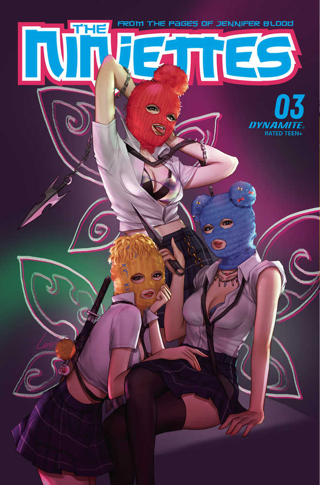 Ninjettes #3 Cover A Leirix | Odin's Place