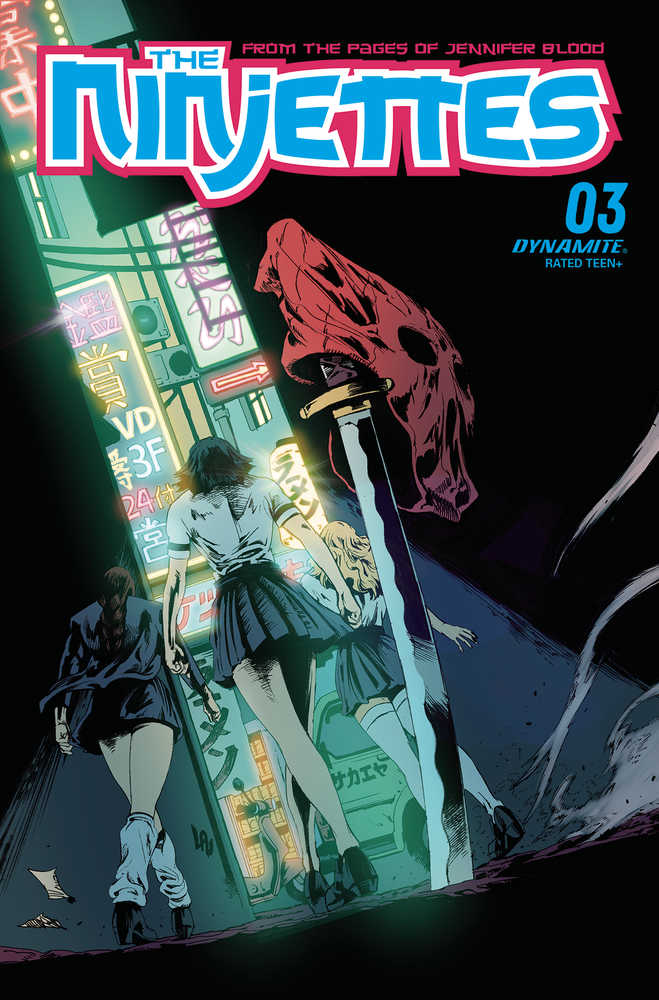 Ninjettes #3 Cover B Lau | Odin's Place