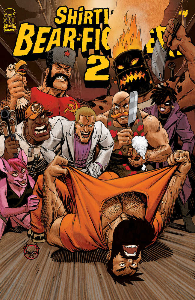 Shirtless Bear-Fighter 2 #4 (Of 7) Cover A Johnson | Odin's Place