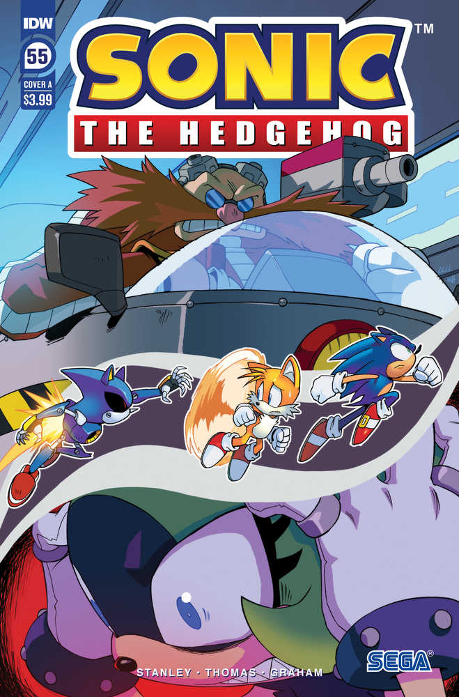 Sonic The Hedgehog #55 Cover A Hammerstrom | Odin's Place