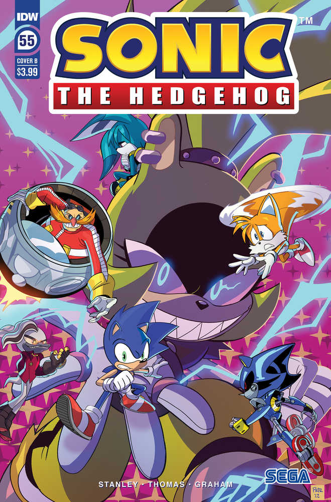 Sonic The Hedgehog #55 Cover B Tramontano | Odin's Place