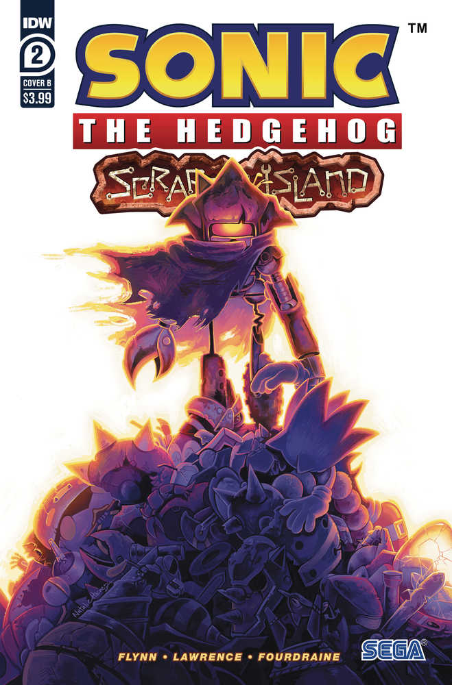 Sonic The Hedgehog Scrapnik Island #2 Cover B Haines | Odin's Place