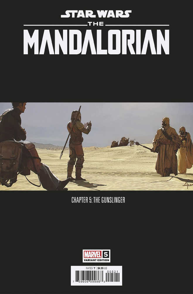 Star Wars Mandalorian #5 Concept Art Variant | Odin's Place