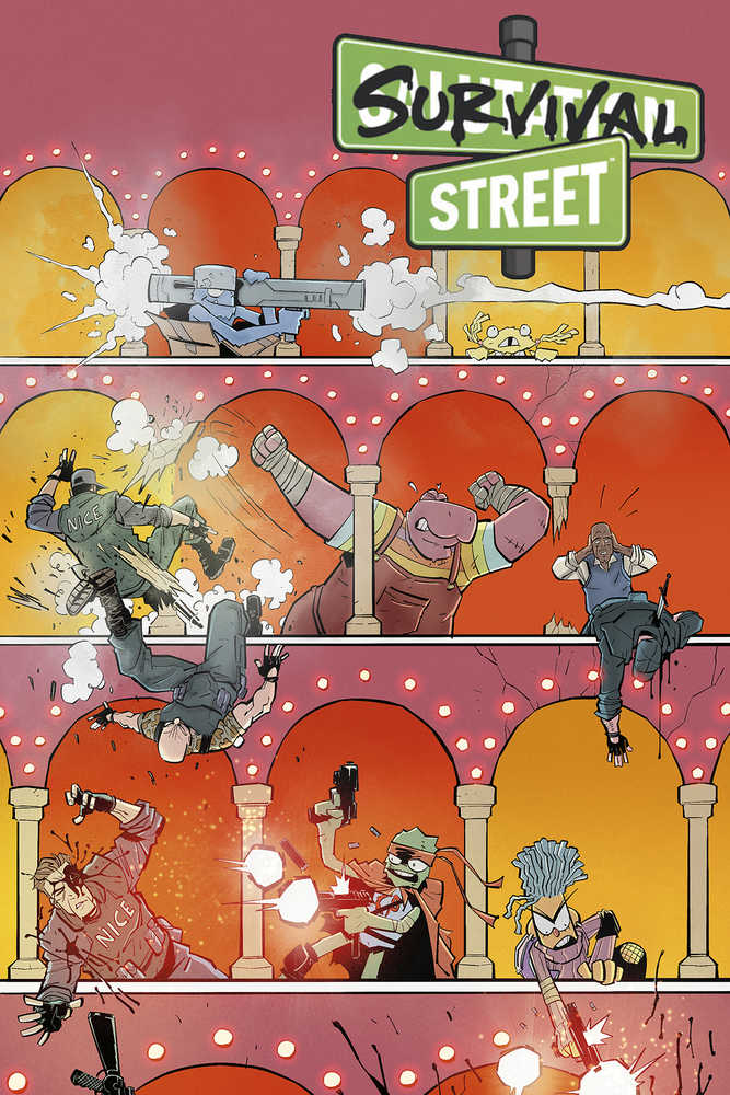 Survival Street #4 (Of 4) Cover A Kussainov | Odin's Place