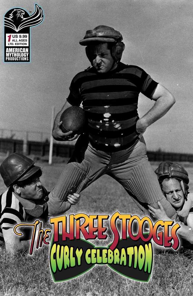 Three Stooges Curly Celebration Cover C Limited Edition | Odin's Place