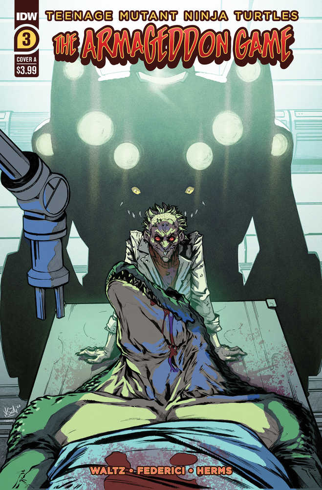 Teenage Mutant Ninja Turtles Armageddon Game #3 Cover A Federici | Odin's Place
