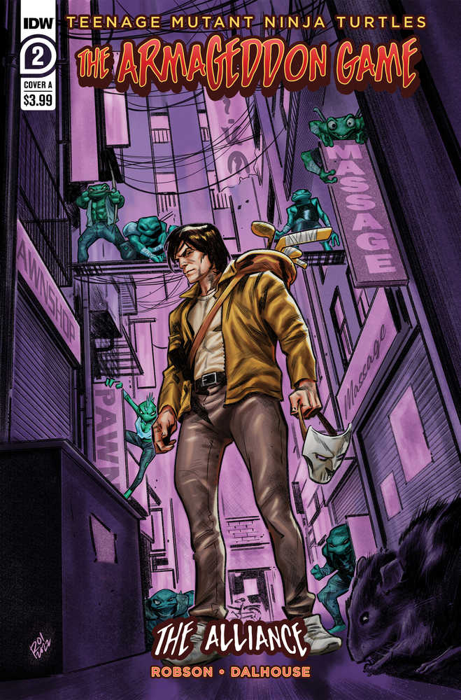 Teenage Mutant Ninja Turtles Armageddon Game Alliance #2 Cover A Mercado | Odin's Place
