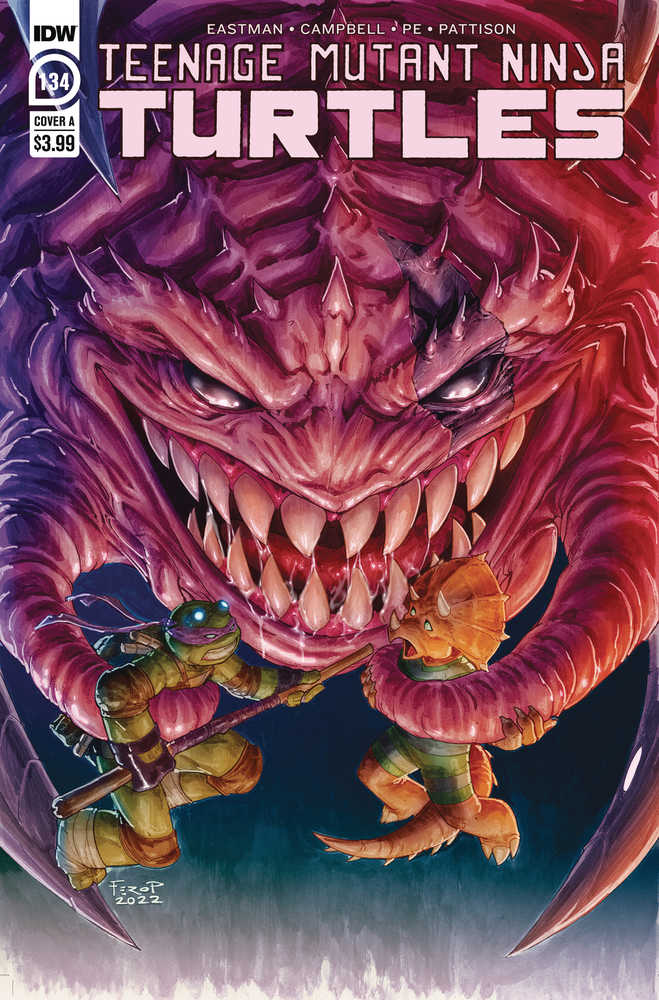 Teenage Mutant Ninja Turtles Ongoing #134 Cover A Fero Pe | Odin's Place