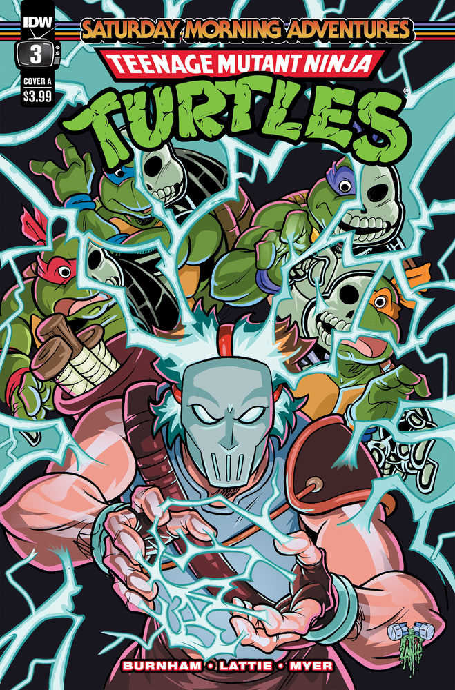 Teenage Mutant Ninja Turtles Saturday Morning Adventures #3 Cover A Lattie | Odin's Place
