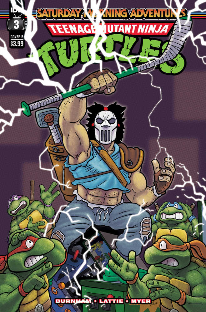 Teenage Mutant Ninja Turtles Saturday Morning Adventures #3 Cover B Jennex | Odin's Place