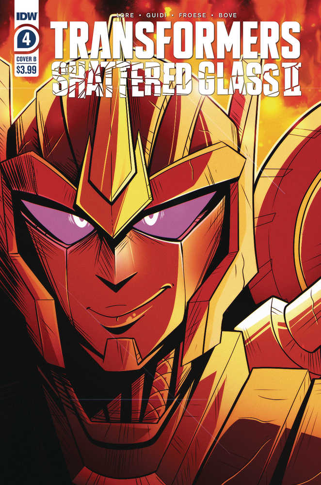 Transformers Shattered Glass II #4 Cover B Phillips | Odin's Place