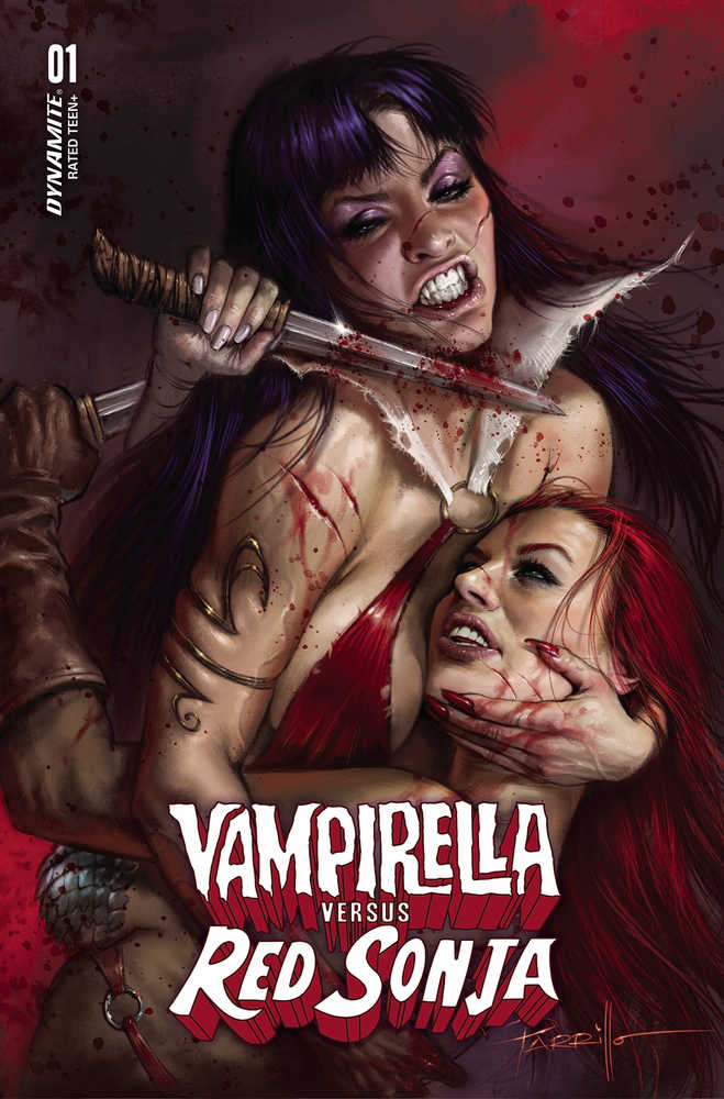 Vampirella vs Red Sonja #1 Cover A Parrillo | Odin's Place