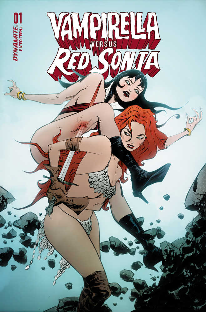 Vampirella vs Red Sonja #1 Cover D Lee | Odin's Place