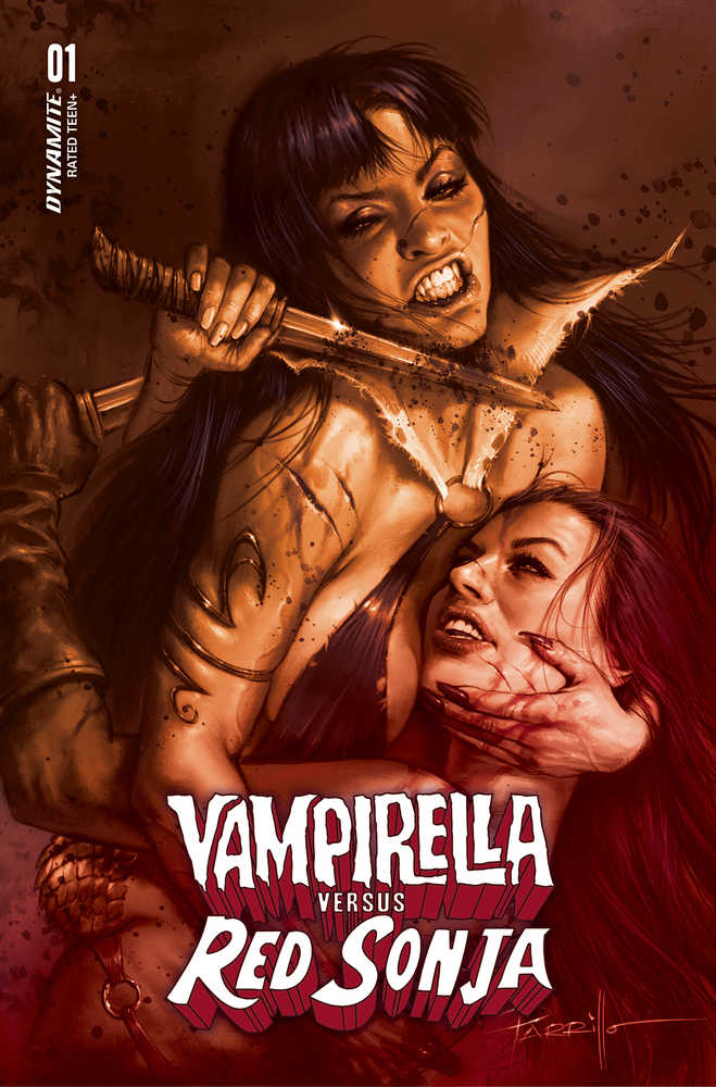 Vampirella vs Red Sonja #1 Cover G 10 Copy Variant Edition Parrillo Tint | Odin's Place