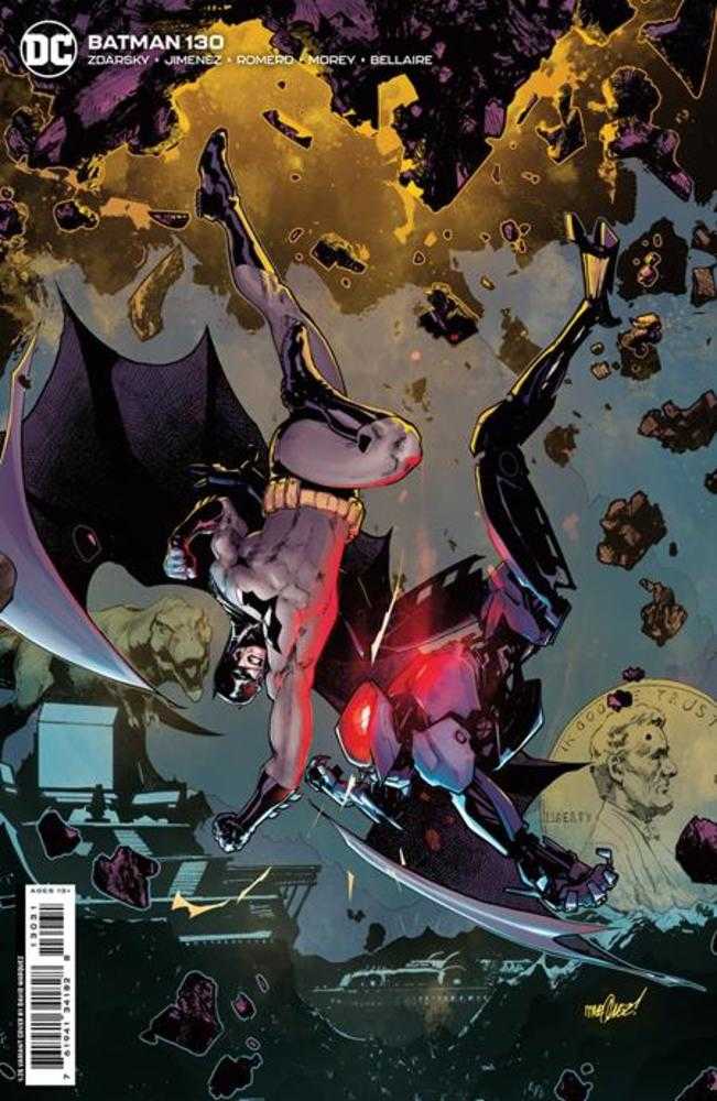 Batman #130 Cover E 1 in 25 David Marquez Card Stock Variant | Odin's Place