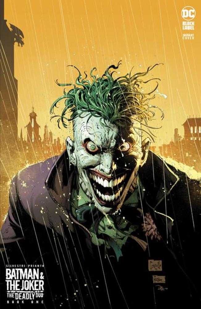 Batman & The Joker The Deadly Duo #1 (Of 7) Cover C Greg Capullo Joker Variant (Mature) | Odin's Place