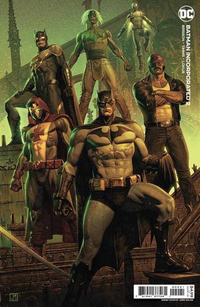 Batman Incorporated #2 Cover B Jorge Molina Card Stock Variant | Odin's Place