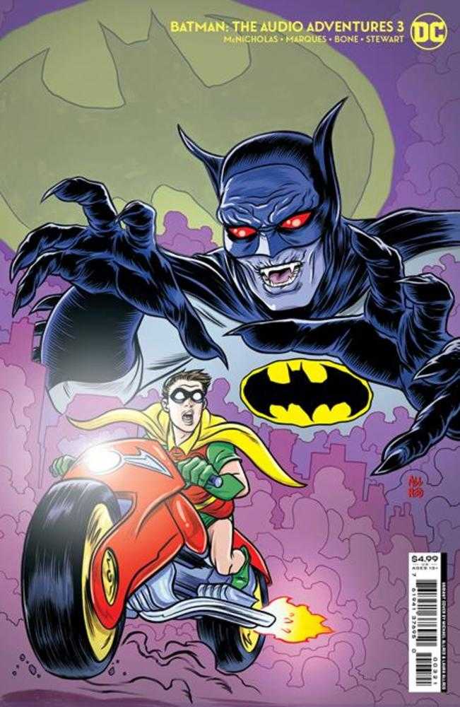 Batman The Audio Adventures #3 (Of 7) Cover B Michael Allred Card Stock Variant | Odin's Place