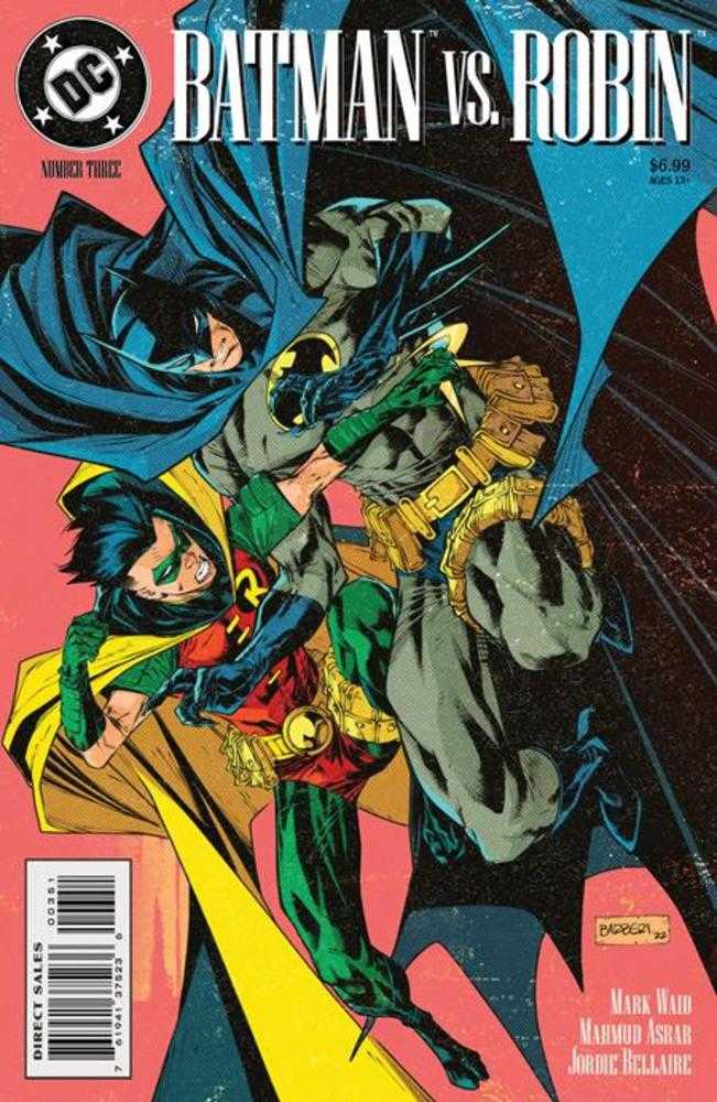 Batman vs Robin #3 (Of 5) Cover D Carlo Barberi 90s Cover Month Card Stock Variant | Odin's Place