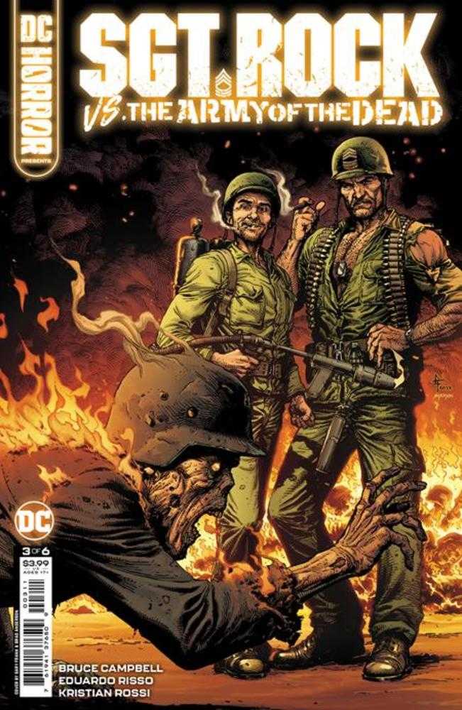 DC Horror Presents Sgt Rock vs The Army Of The Dead #3 (Of 6) Cover A Gary Frank (Mature) | Odin's Place