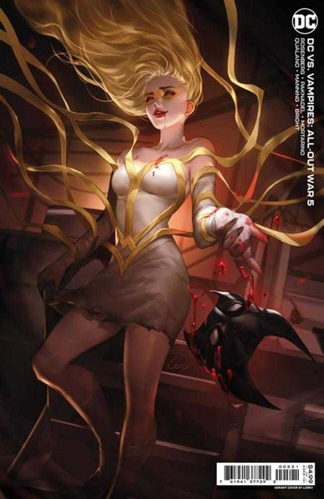 DC vs Vampires All-Out War #5 (Of 6) Cover B Lesley Leirix Li Card Stock Variant | Odin's Place