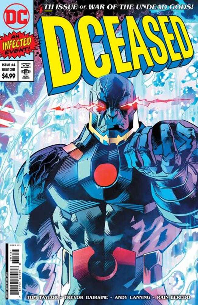 Dceased War Of The Undead Gods #4 (Of 8) Cover B Dan Mora Homage Card Stock Variant | Odin's Place