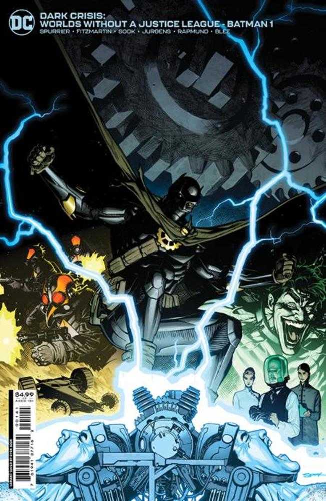 Dark Crisis Worlds Without A Justice League Batman #1 (One Shot) Cover B Ryan Sook Variant | Odin's Place