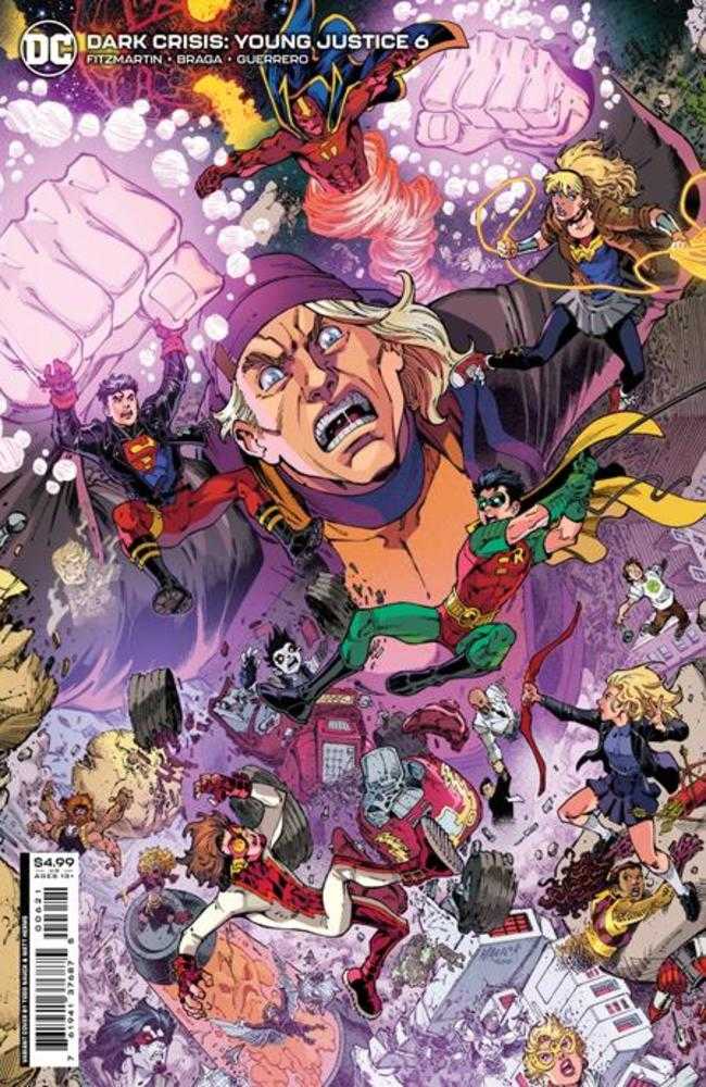 Dark Crisis Young Justice #6 (Of 6) Cover B Todd Nauck Card Stock Variant | Odin's Place